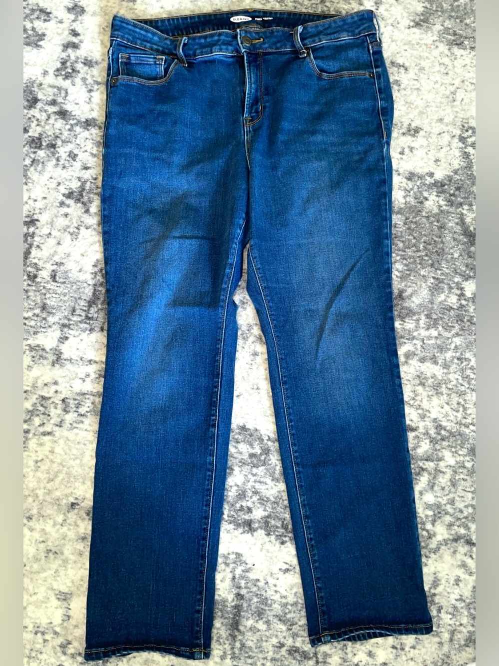 Old Navy straight leg jeans size 14 short